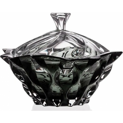 BOHEMIA TREASURY KRIŠTÁĽOVÁ MISKA BOHEMIA SAMBA GREY 210 mm