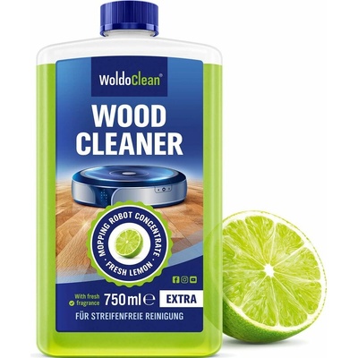 Woldoclean Čistič podláh pre robotické vysávače 750 ml Lemon