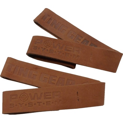 Power System Leather Lifting Straps PS-3320