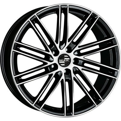 MAK Leipzig 11,5x21 5x130 ET65 black mirror
