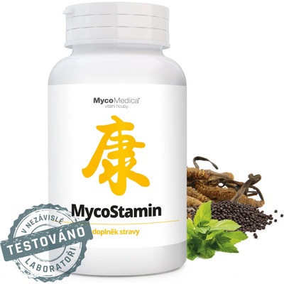 MycoMedica MycoStamin pre zvýšenie libida a úpravu hladiny pohlavných hormónov MycoMedica 180 tabliet