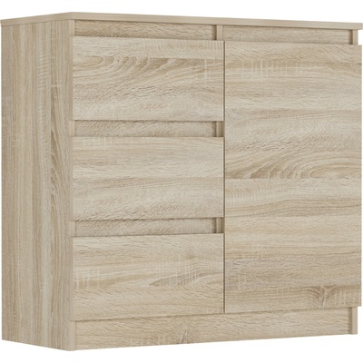 Framire Komoda sonoma 80 x 76 x 33 cm R-80-S3