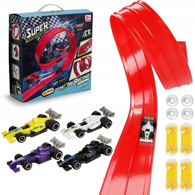 Bedee Autodráha DIY se 4 autíčky