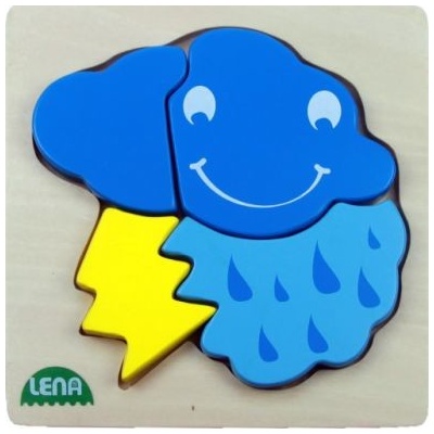 Lena puzzle mrak 4 díly