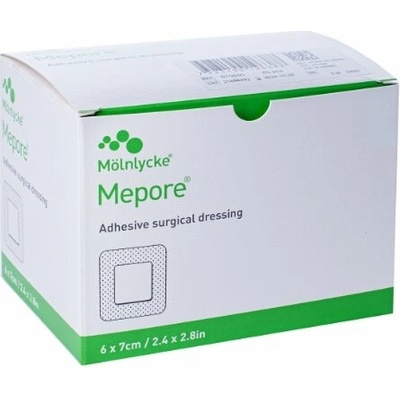 Mepore – sterilní krytí a náplasti MEPORE 6 x 7 cm 60 ks