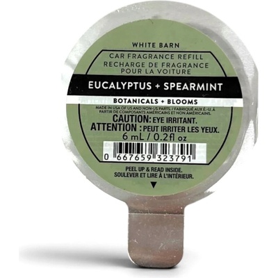 Bath & Body Works Eucalyptus Spearmint náhradná náplň 6 ml