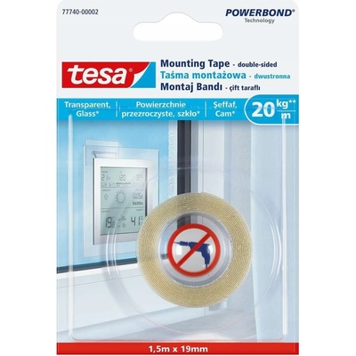 Tesa Montážní oboustranná páska na sklo 20kg/m (77740-00007-00)