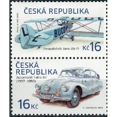 Česká pošta (2016) č. 903 - 904 ** - Česká republika - Historické dopravní prostředky (2)