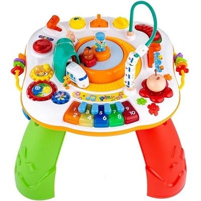 New Baby Mluvící a hrající stoleček s jezdícím vláčkem CZ/SK – Hledejceny.cz