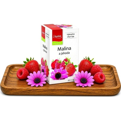 Apotheke Malina a jahoda s echinaceou čaj 20 x 2 g