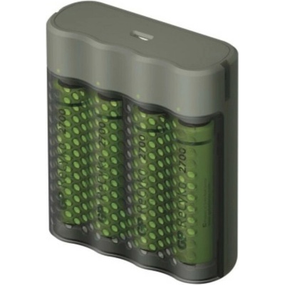 Daklos GP nabíječka AA baterií Speed M451 + 4× AA REC 2700 mAh – Hledejceny.cz