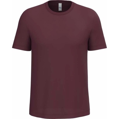 iDeal Basic Pánské tričko rovného střihu IDEAL150 Ideal Burgundy