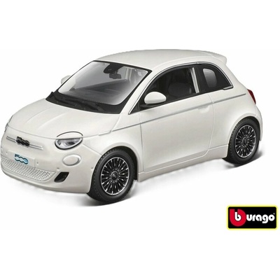 Bburago Plus Fiat 500e 2023 white 1:24