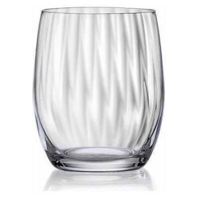 Bohemia Crystal Glass Sklenice na whisky Waterfall, 25180 22 300 6 x 300 ml