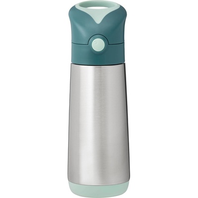 b.box Termoska na nápoj so slamkou emerald forest 500 ml