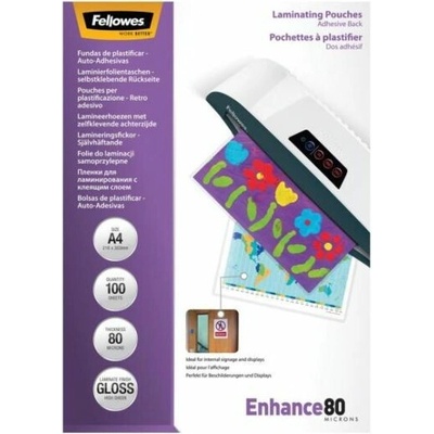 Laminovací fólie Fellowes A4 80 mic. adhezivní