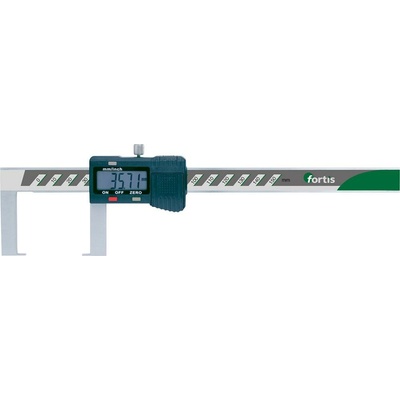 Fortis 7441860150 Digitální posuvné měřítko 150 mm na měření drážek pro Segerovy kroužky
