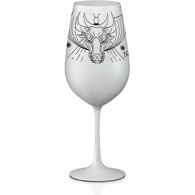 Crystalex sklenice Zvěrokruhy Býk bílá 550 ml
