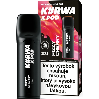 ElfBar Kurwa X Pod cartridge Fizzy Cherry 20 mg