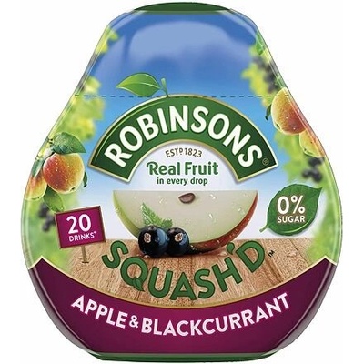Robinsons sirup bez cukru s příchutí jablka a černého rybízu 66 ml