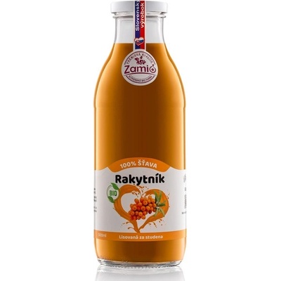 Zamio 100% ovocná šťava Bio Rakytník 0,5 l