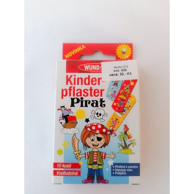 Dětská náplast Pirát 10 ks