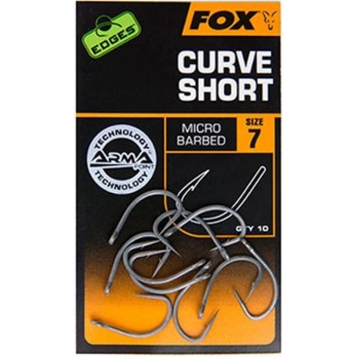 FOX EDGES HOOK CURVE SHORT Micro Barbed vel.5 10 ks