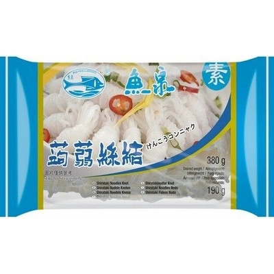 Fish Well Shirataki rezance v uzlíkoch 380 g