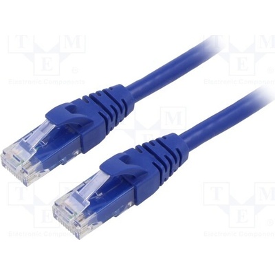 Qoltec 54533 Patch U/UTP Kat. 6 RJ45 vidlice z obou stran lanko Cu 3m