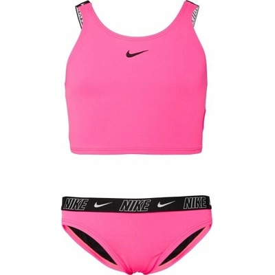 Nike Logo Tape Dívčí plavky růžová