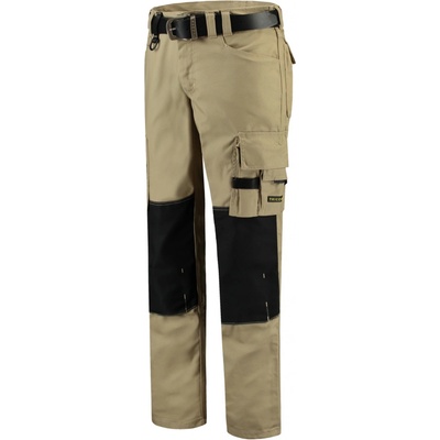 Tricorp Unisex pracovní kalhoty TRICOPR Cordura Canvas Work Pants nízký pas T61 khaki