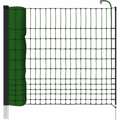 fencee Elektrická síť STANDARD pro drůbež, slepice a kuřata, výška 112 cm, délka 25 m, 1 hrot
