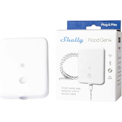 SHELLY Flood Gen4 Matter WLAN Water Leak Sensor – Hledejceny.cz