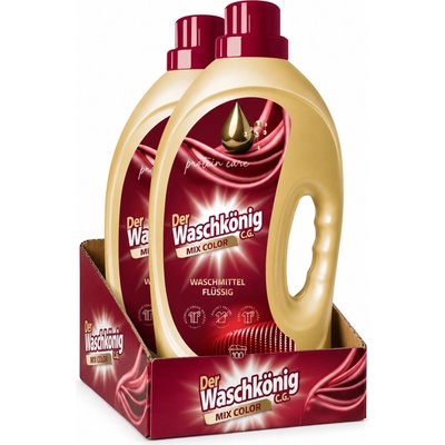 WaschKönig Protein Care Mix Color prací gel 2 x 100 PD