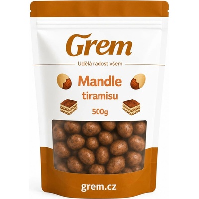 Mandle v tiramisu 500 g