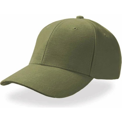 Atlantis Headwear Pilot 6 panelová bavlněná keprová broušená COT-33050155099 Olivová