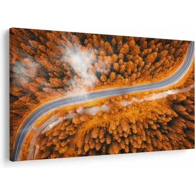 Obraz - Horská silnice, jednodílný 90x60 cm