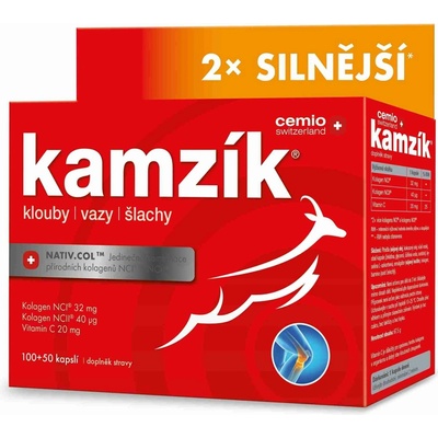 Cemio Kamzík 2x Silnější 100 kapslí + 50 kapslí