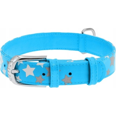 WAUDOG Kožený obojek pro psa s odrazkou COLLAR