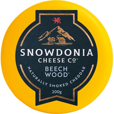 Snowdonia Sýr Cheddar BEECH WOOD uzený na dřevě 200 g
