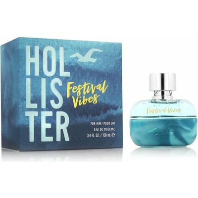 Hollister California Festival Vibes toaletná voda pánska 100 ml