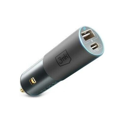 3mk Hyper Car adaptér CL (100W) / 100W / 1x USB + 1x USB - C (5903108464567)