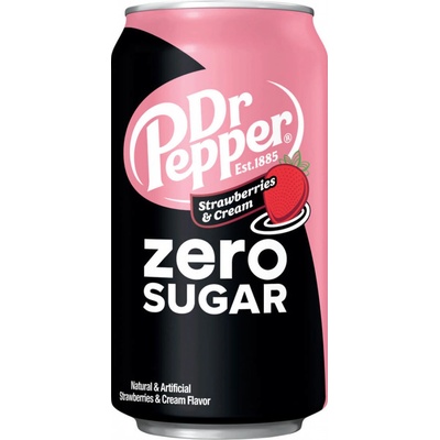 Dr Pepper Strawberries & Cream Zero Sugar 355 ml