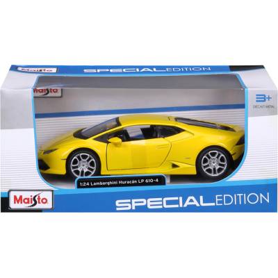 Maisto 5900034 Lamborghini Huracán LP 610-4 perlově žlutá 1:24