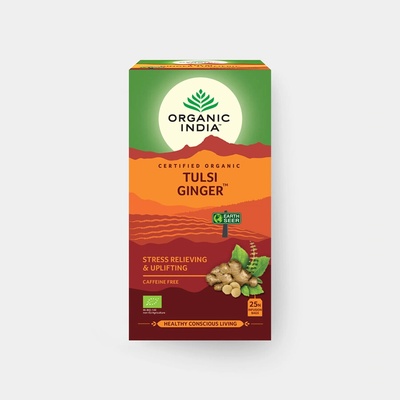 Organic India Tulsi Zázvor 25 vreciek