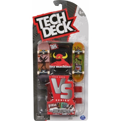 Spin Master Tech Deck fingerboard dvojbalení s překážkou Toy machine 6066629