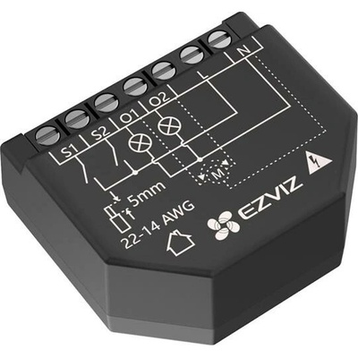 EZVIZ chytré Wi-Fi relé T36 (měření spotřeby)
