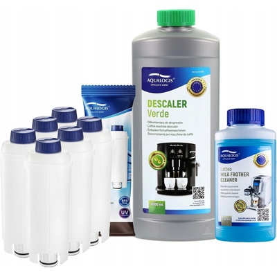 Delonghi AL-S002 6 ks Odvápňovač Verde 1L +Čistič mléčných cest Latteo 250ml – Hledejceny.cz