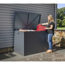 Lifetime ShelterLogic oceľový box 980L 79 x 138 x 93 cm antracit SL02002