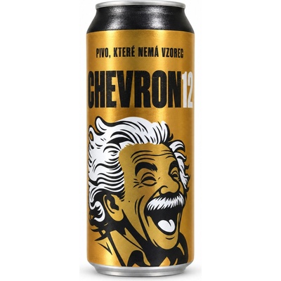 CHEVRON 12 Světlý ležák 11 5% M.pivovar Havl.Brod 0,5 l (plech)